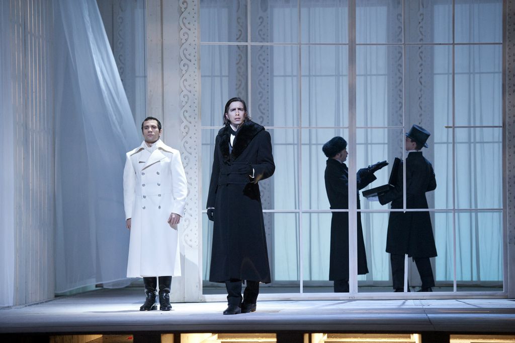 P.I. Tschaikowsky - Regie\ Raumkonzept: A. Heller-Lopez - Buehnenbildrealisation: K-H. Steck - Salzburger Landestheater