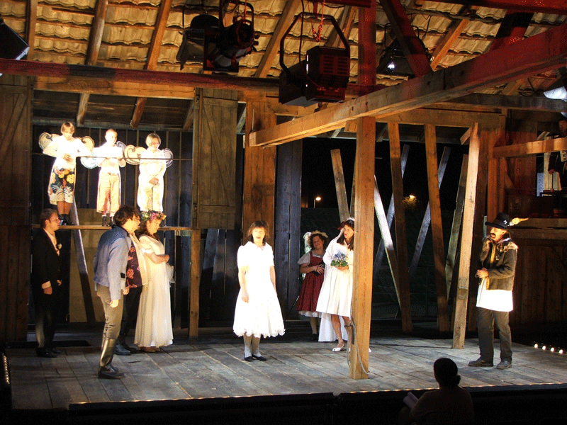 W. Shakespeare- Regie: M. Voellenklee - Telfs/Stadl am Untermarkt