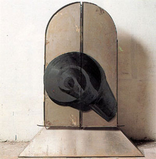 Skulptur TRITTICO, Ansicht 1