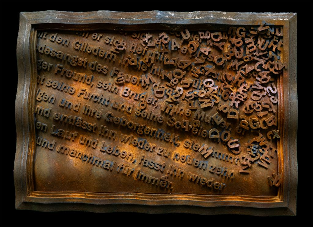 Skulptur WAVES – Rahmen in abnormem Zustand - Var IV, Ansicht 3