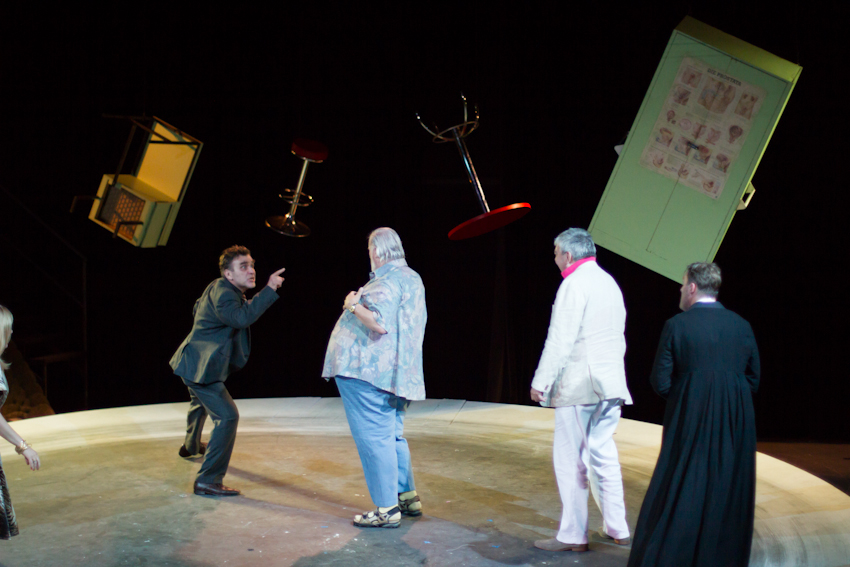 Stage design The Merry Wives of Windsor, view 3