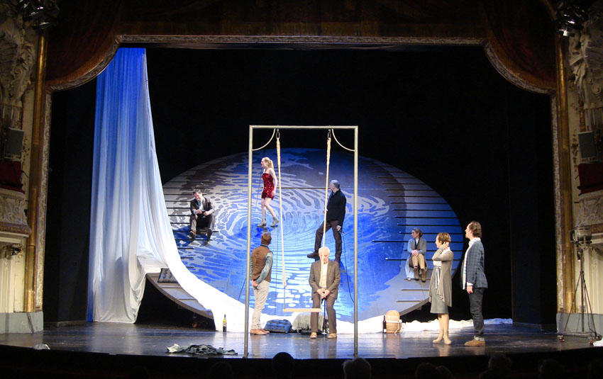 Stage design The Seagull, view 2