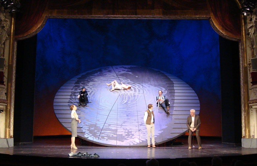 Stage design The Seagull, view 3