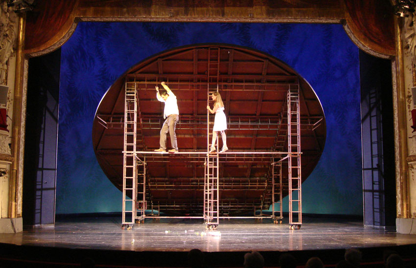 Stage design The Seagull, view 4