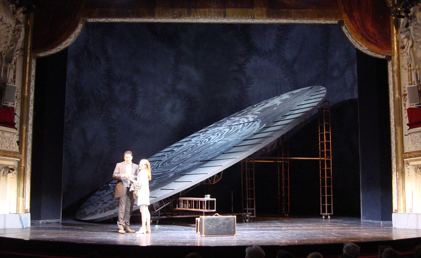 Stage design The Seagull, view 6