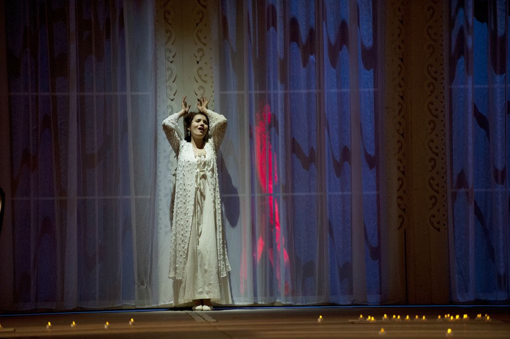 Stage design Eugene Onegin, view 1