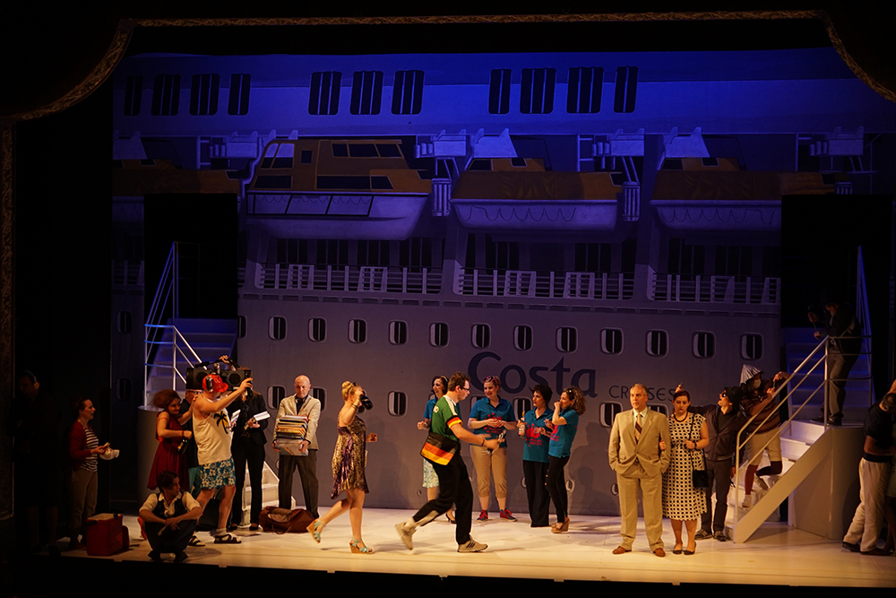 Stage and costume design IL TURCO IN ITALIA, view 1