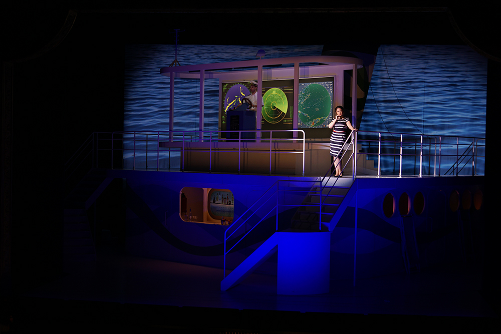 Stage and costume design IL TURCO IN ITALIA, view 3