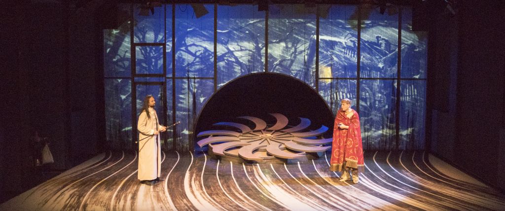 Stage and costume design Krabat, view 2