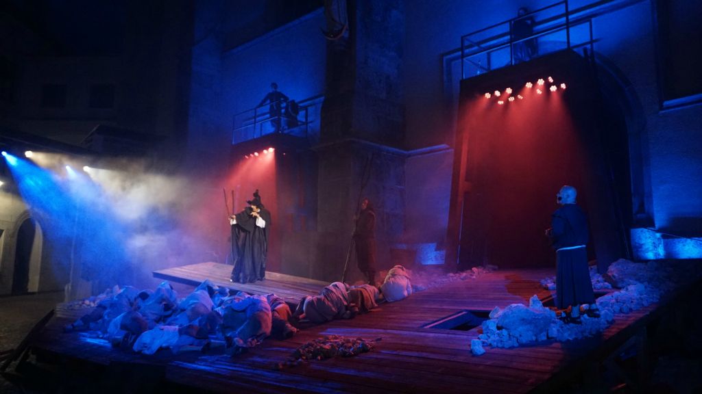 Stage design Silver Mountain – The Schwaz Miners' Play, view 3