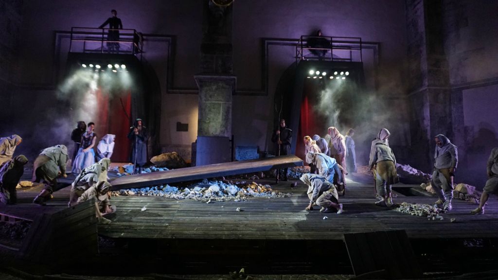 Stage design Silver Mountain – The Schwaz Miners' Play, view 4