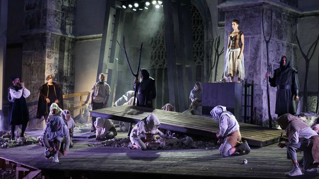 Stage design Silver Mountain – The Schwaz Miners' Play, view 7