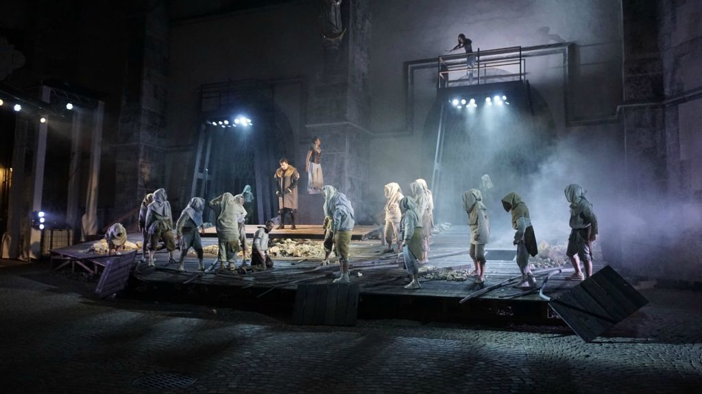 Stage design Silver Mountain – The Schwaz Miners' Play, view 9