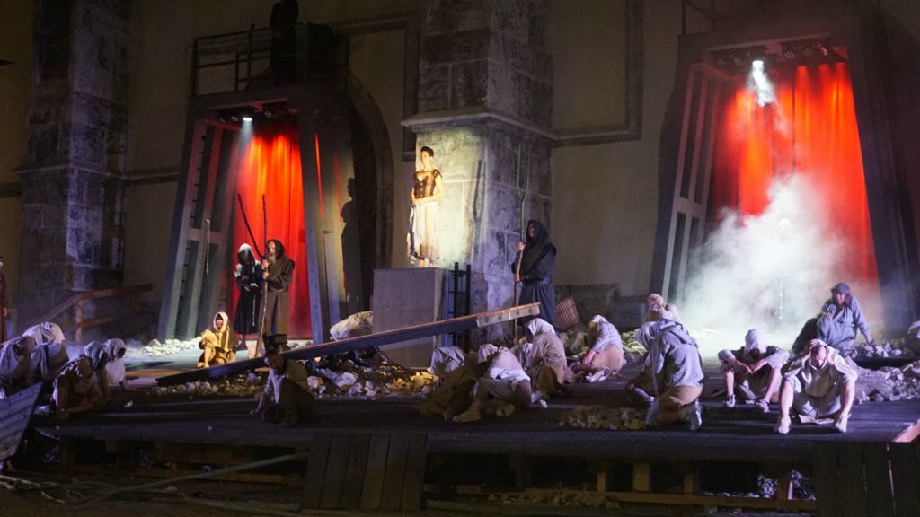 Stage design Silver Mountain – The Schwaz Miners' Play, view 12