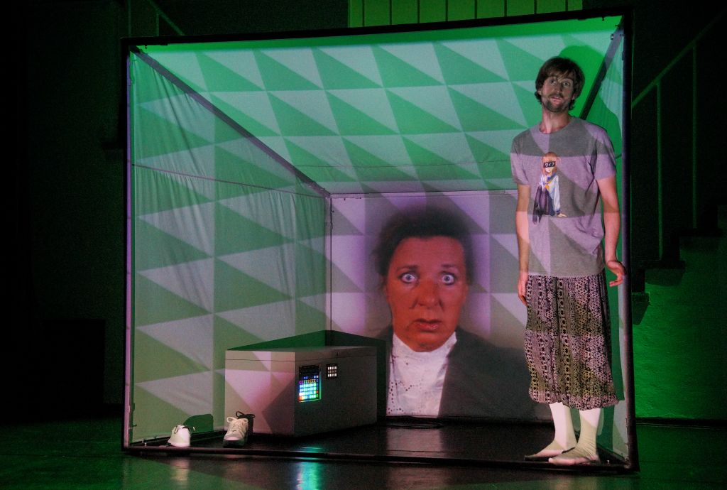 Stage and costume design HIKIKOMORI, view 1