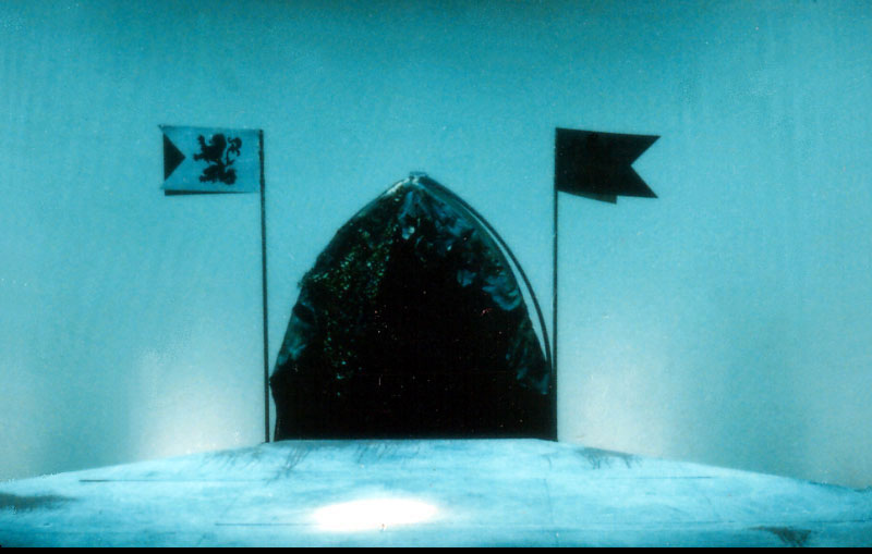 Stage design MACBETH, view 1
