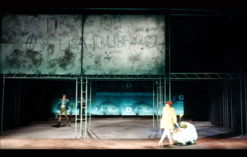 Stage design Saved, view 1