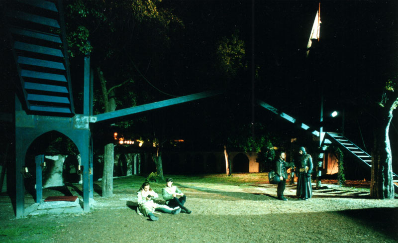Stage design HAMLET, view 1