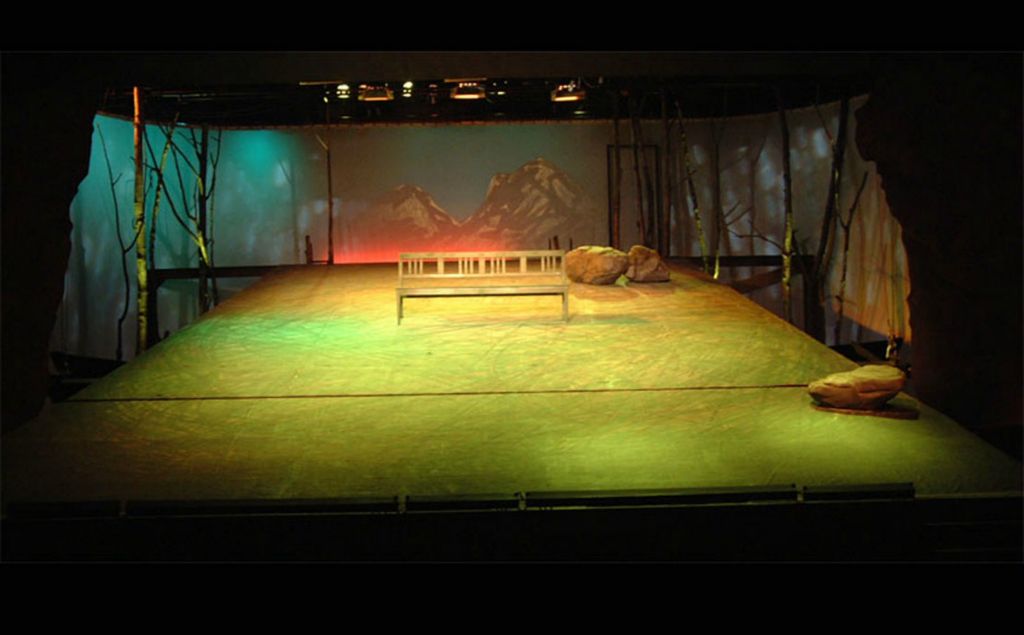 Scenografia DIE TEUFELSBRAUT, vista 2