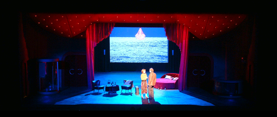 Stage design Love in Madagascar, view 1