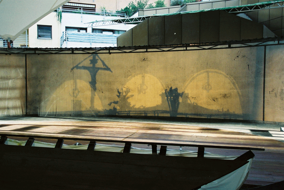 Stage design URFAUST, view 1