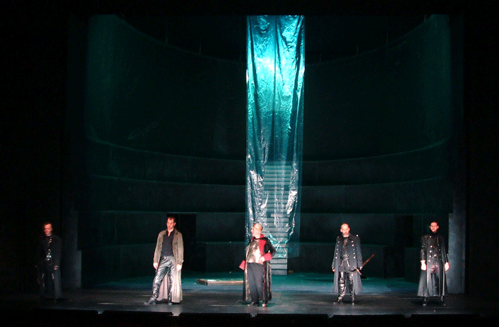 Stage design RICHARD III, view 1