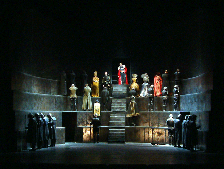 Stage design RICHARD III, view 2