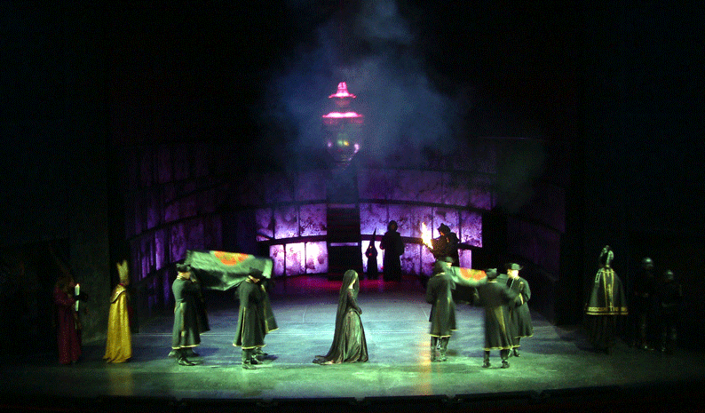 Stage design RICHARD III, view 7