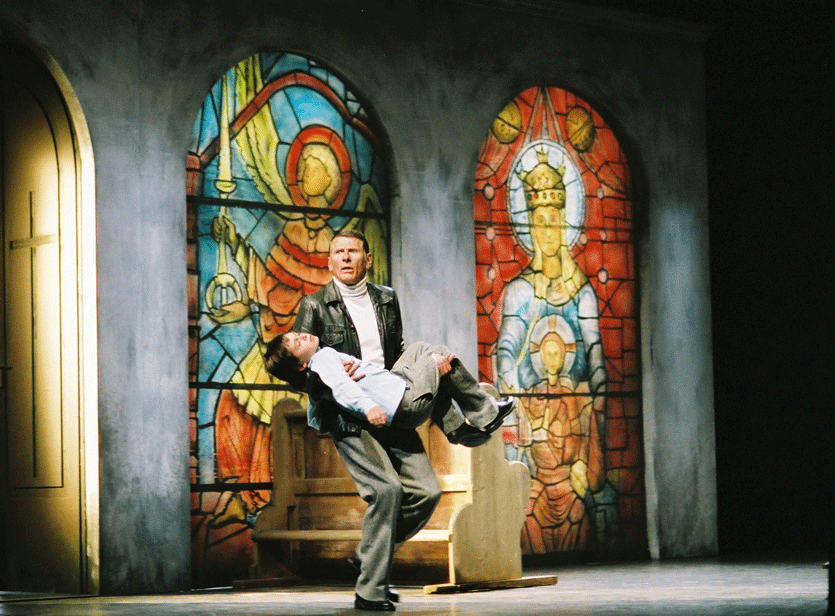 Stage design The Confession, view 2