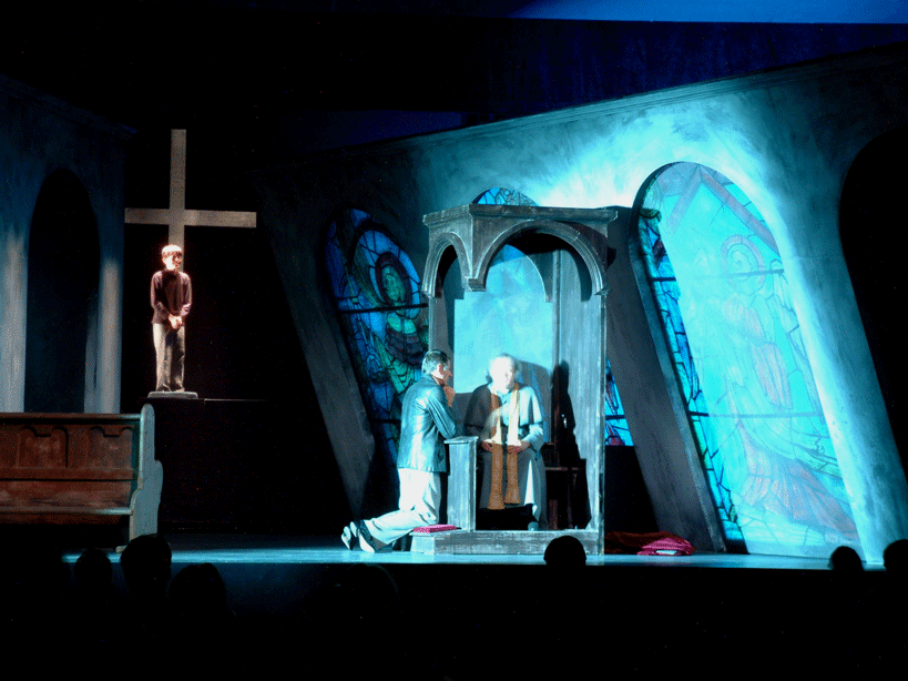 Stage design The Confession, view 3