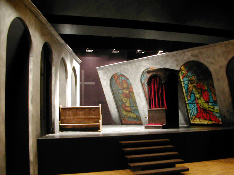 Stage design The Confession, view 4