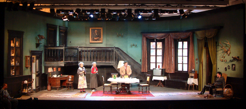 Stage design Arsenic and Old Lace, view 1