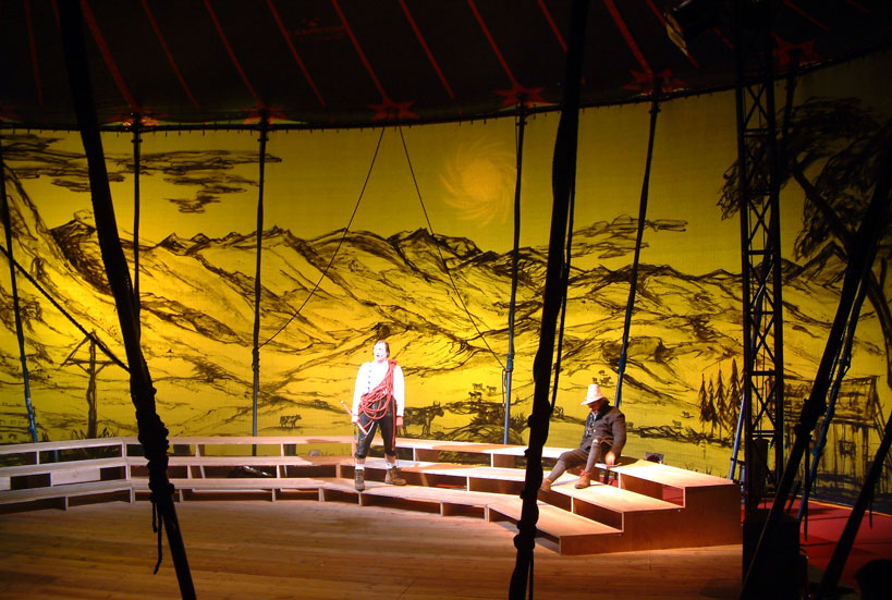 Stage design The Piefke Saga, view 2