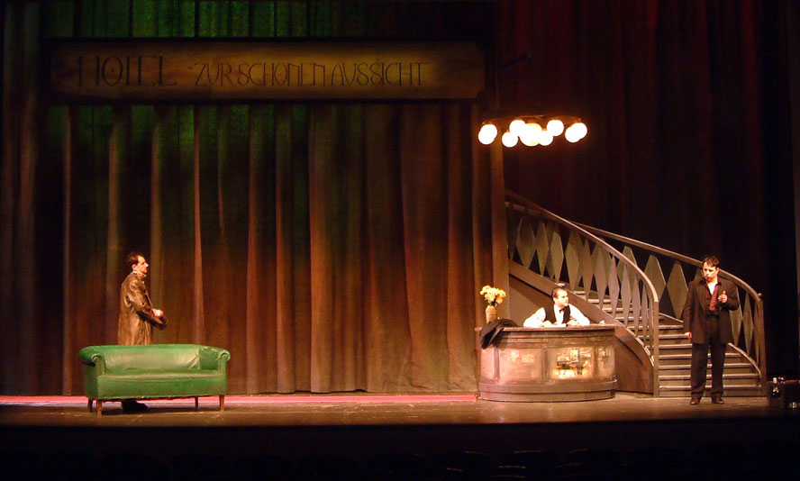 Stage design The Beautiful View, view 1