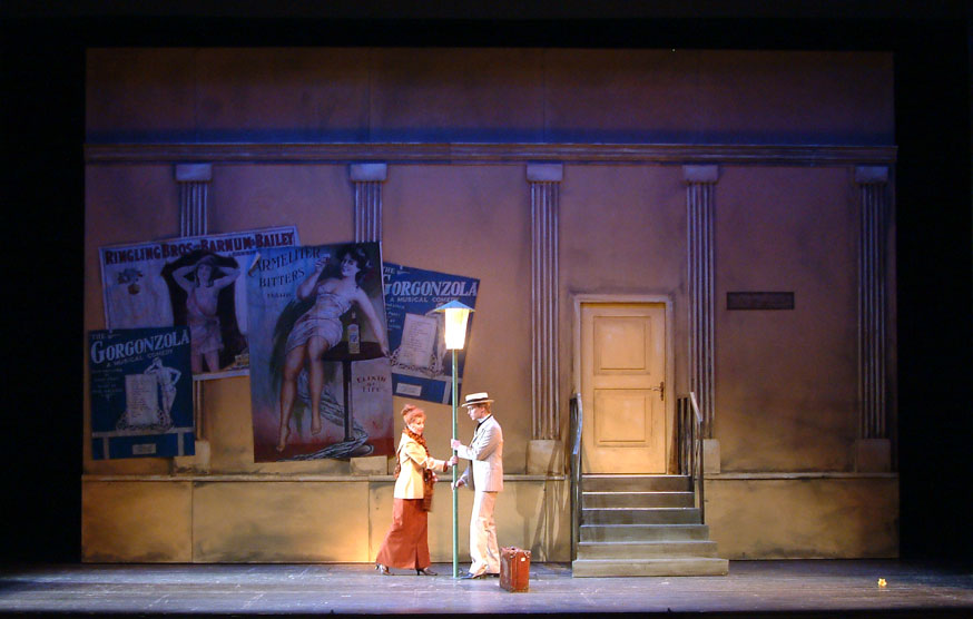 Stage design MY FAIR LADY, view 1
