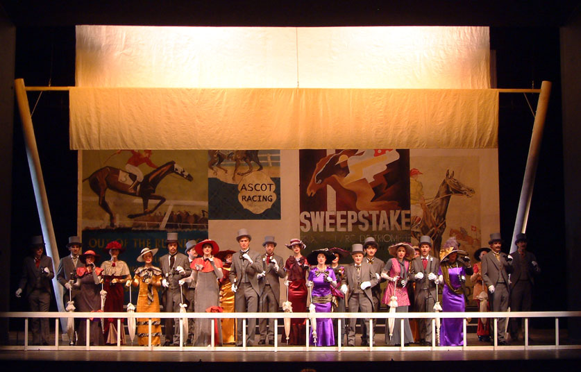 Stage design MY FAIR LADY, view 2