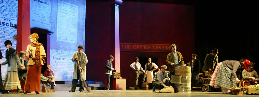 Stage design MY FAIR LADY, view 5
