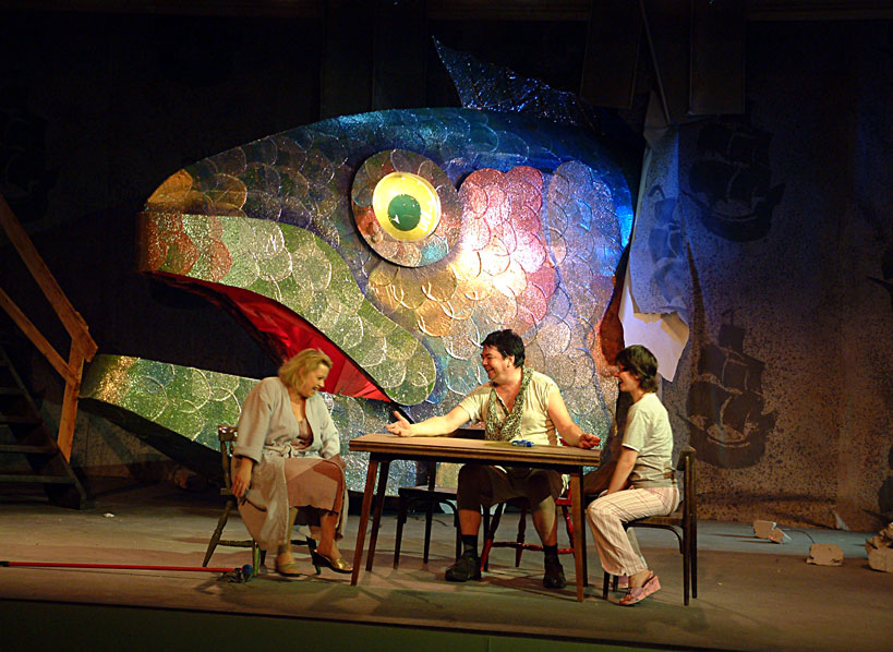 Stage design The Mackerel, view 1