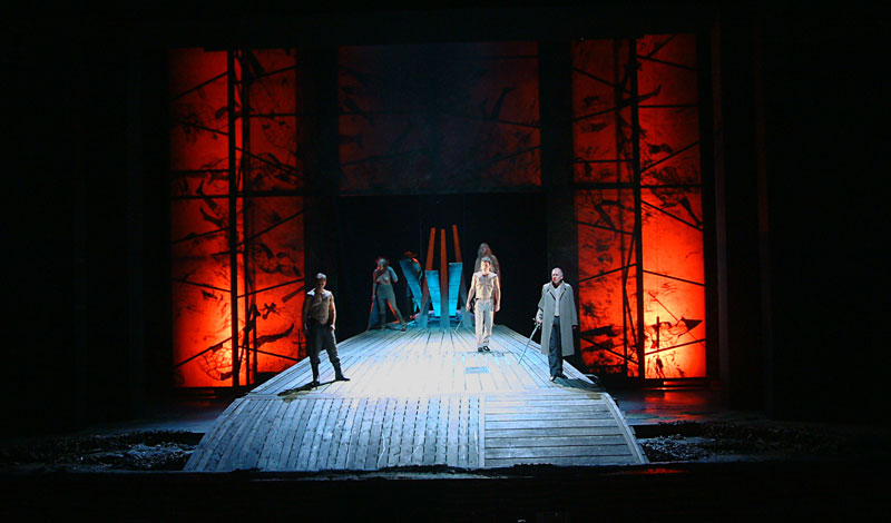 Bühnenbild MACBETH, Ansicht 3