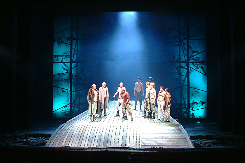 Bühnenbild MACBETH, Ansicht 4