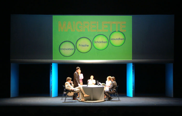 Stage design 3990, view 1