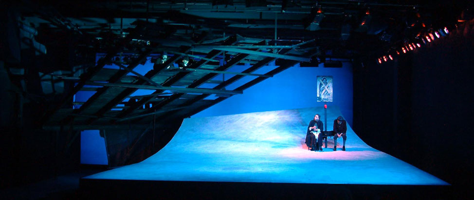 Stage design The Judas of Tyrol, view 3