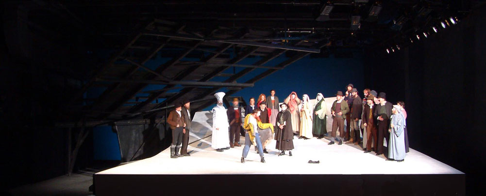 Stage design The Judas of Tyrol, view 4