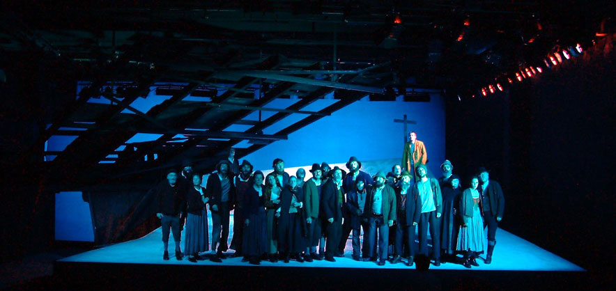 Stage design The Judas of Tyrol, view 5