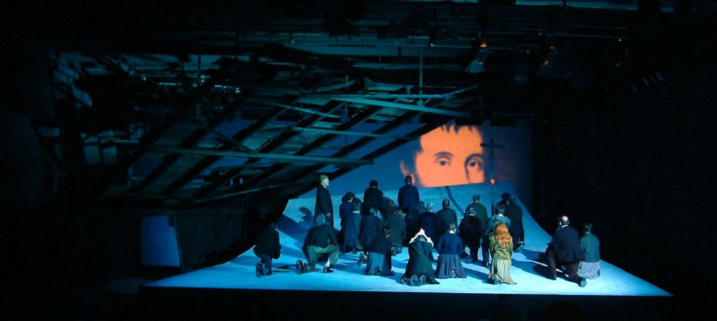 Stage design The Judas of Tyrol, view 6