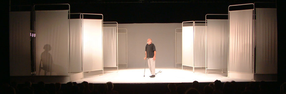 Stage design Siberia, view 1