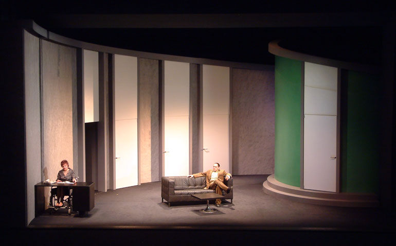 Stage design The Box, view 1