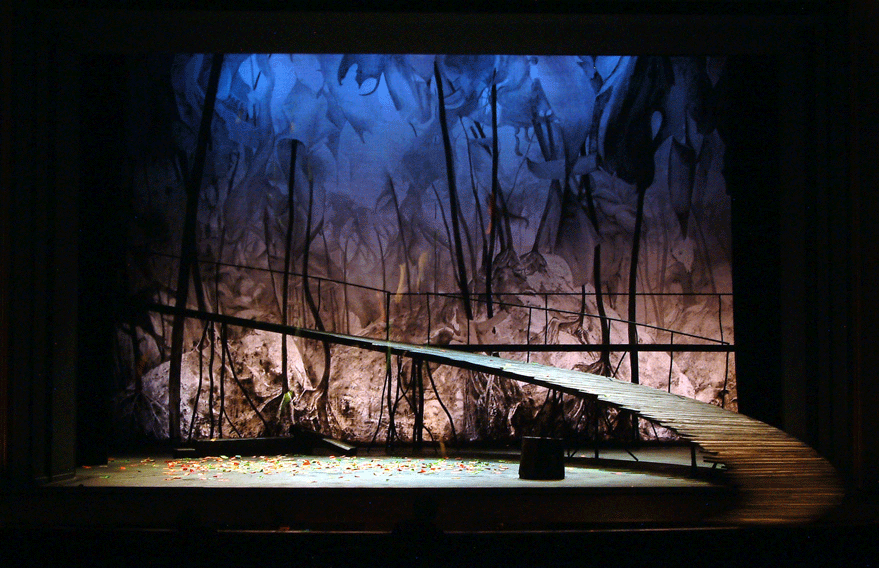 Stage design THE FAIRY QUEEN, view 2