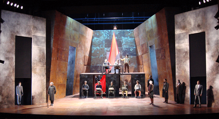 Stage design Danton's Death, view 3