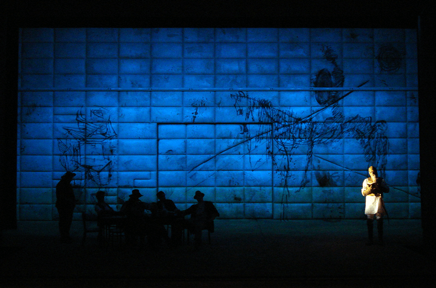 Stage design Man of La Mancha, view 1